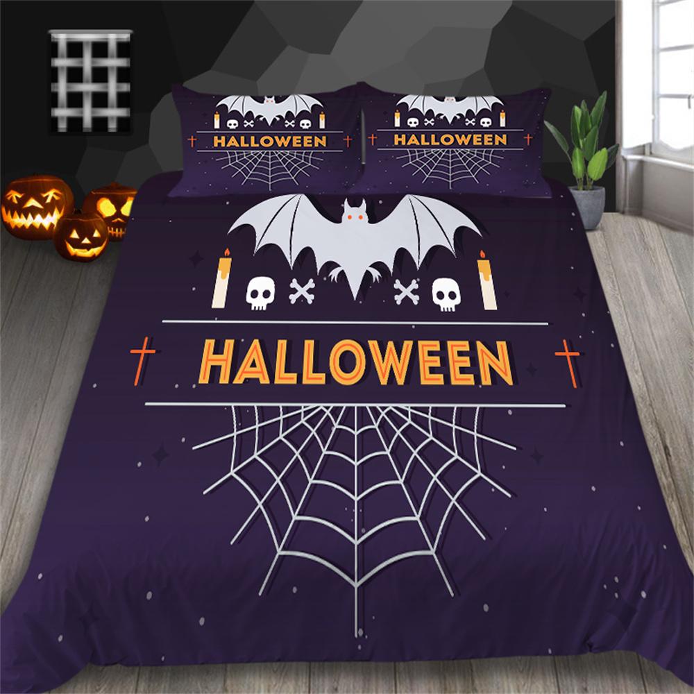 Duvet Cover Set Halloween Home Bedclothes Luxurious Bedding Sets King Size Bedding with Pillowcase Children Bedding Set