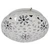 Handcrafted Mosaic Design Glittering Glass Ceiling Light