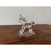 Rare Out of Print Swarovski Rocking Horse Crystal Horse Figurine