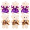 Alasum Small Plush Bears, Set of 10, Fluffy and Cute, Perfect for Kids and Girls, Home Decor, Miniature, Christmas, Graduation, Valentine's Day Gifts