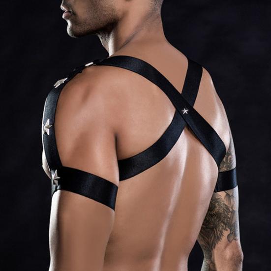 2 Pcs/Set Bar Performance Clothes Set Solid Color Elastic Band Slim Fit Star