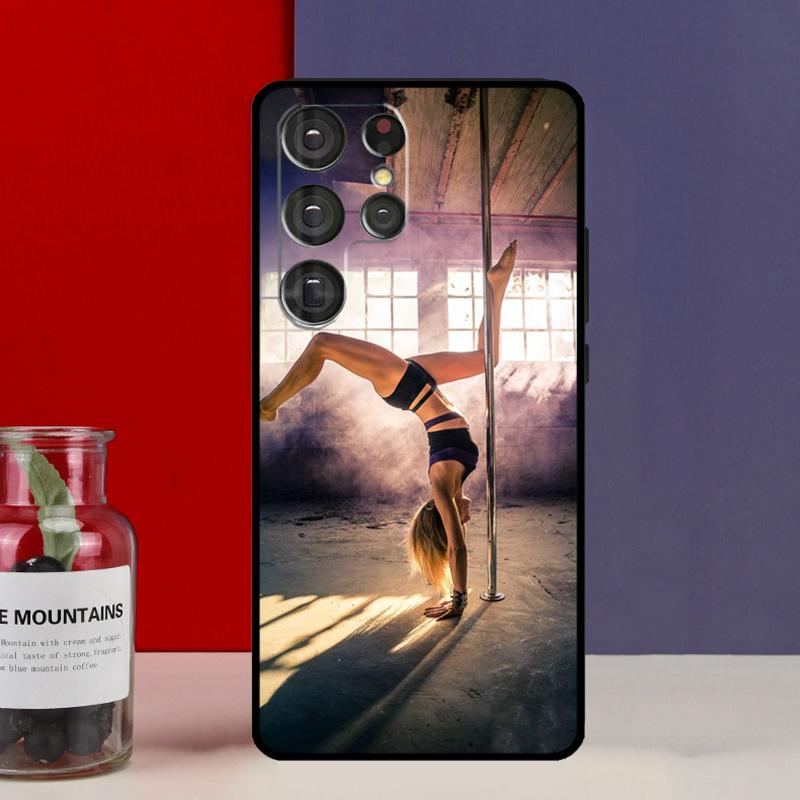Pole Dance Dancing Fitness Funda Case For Samsung Galaxy S25 Ultra S9 S10 S20 S21 S22 Plus S23 Ultra S24 FE Phone Cover