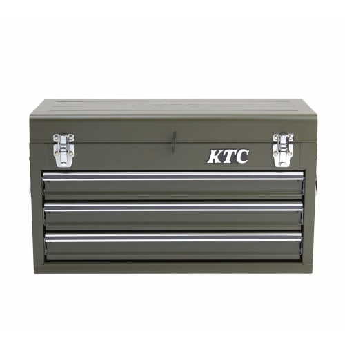 KTC Tool Chest, 3 Tiers, 3 Drawers, Olive Drab, Limited Edition Color, SKX0213ODEM