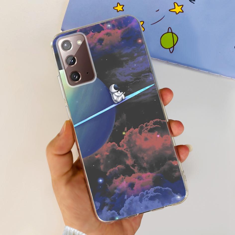 For Samsung Note 20 5G Case SM-N981B Popular Flower Slim Soft Silicone Phone Cover For Samsung Galaxy Note20 Ultra 5G Funda Capa