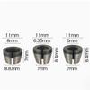 Multiple Size Compatible Router Collet Adapter Fit Various Engraving Tool and Bit for Flexible Woodworking Applications