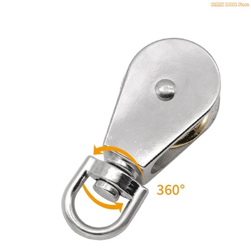 K1AE Quiet and Reliable SwivelPulley Wire Rope Pulley Smooth Rollers for Lifting