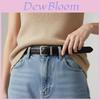 Leather Womens Belt With Classic Buckle For Casual And Office Wear