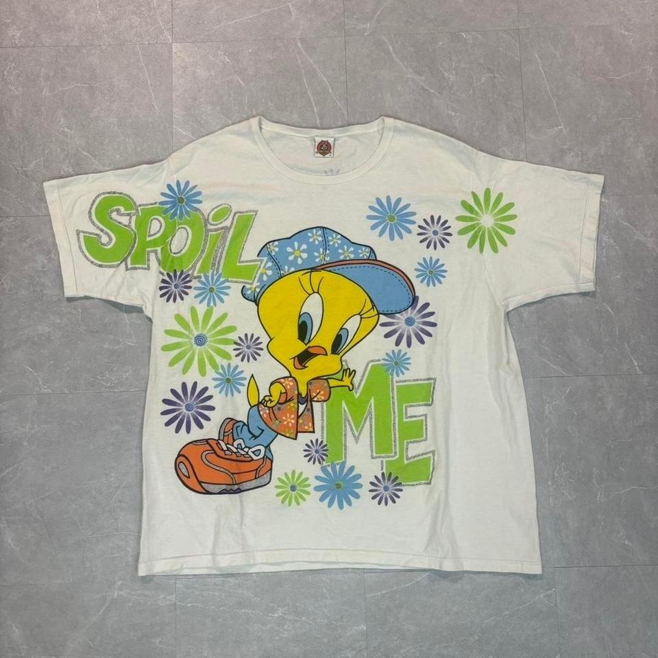 1998 Tweety bird all over print tee Unisex T-Shirt XXXL