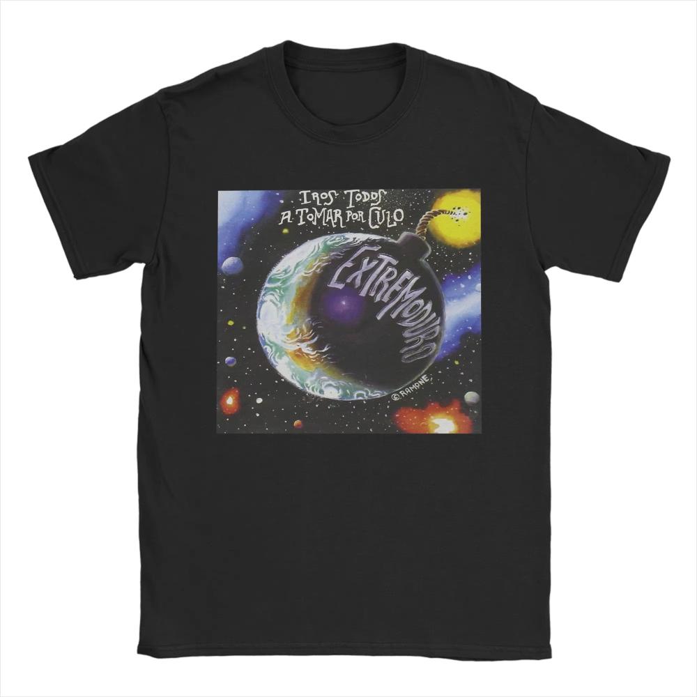 

Extremoduro Iros Todos A Tomar Por Culo Mens Womens T Shirts Funny Tees Short Sleeve Crewneck TShirt Cotton Plus Size Tops 3XL