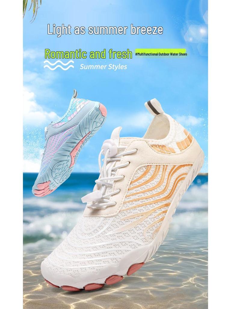 Unisex Quick-Dry Beach and Water Shoes for Couples: Breathable, Ideal for Outdoor Activities and Swimming