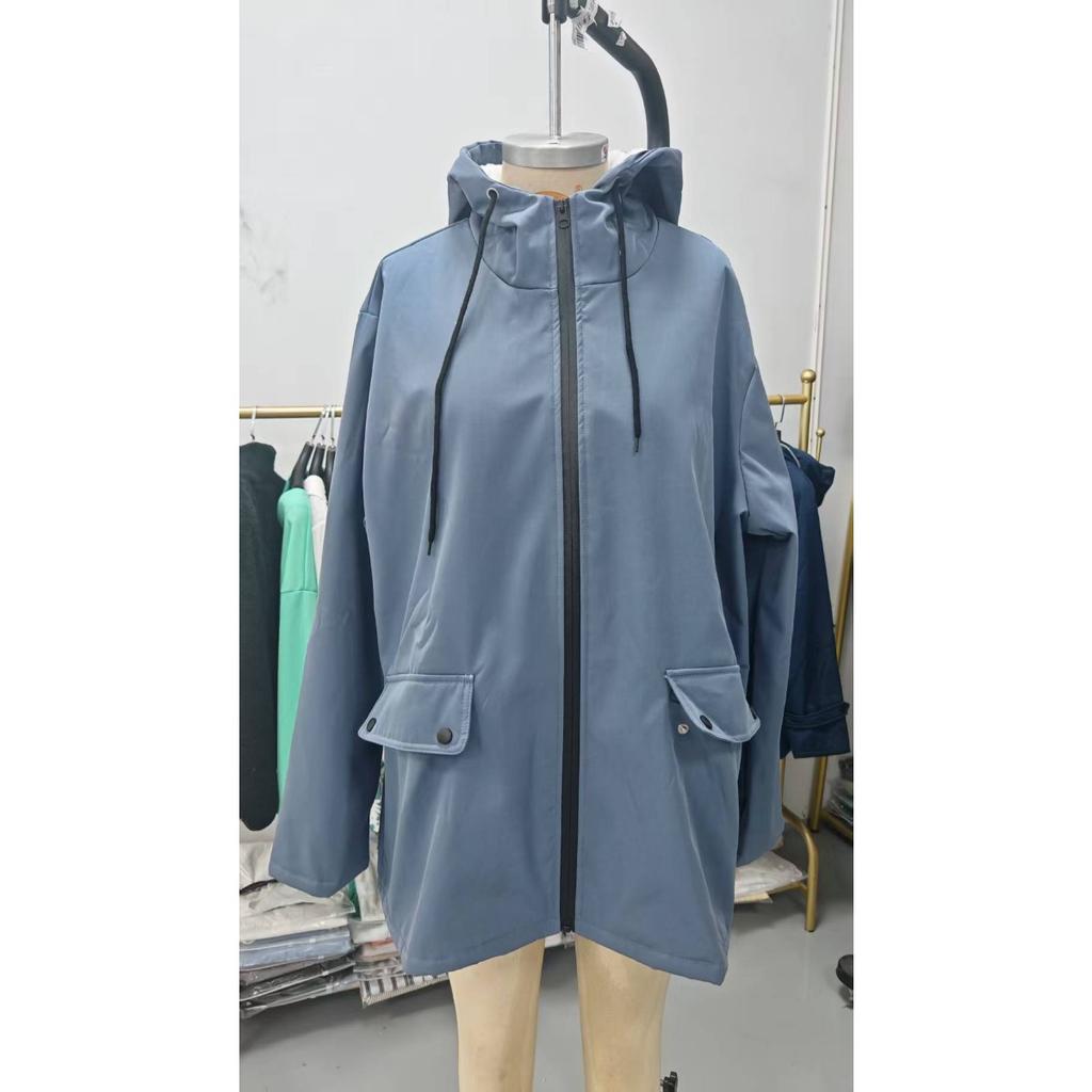 New Arrival Fleece Lined Hooded Windbreaker, Waterproof Windproof Outdoor Jacket for Autumn Winter, European American Style