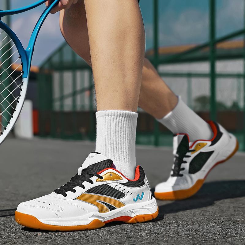 New Volleyball Shoes for Men and Women, Outdoor Fitness Badminton Shoes, Men's Training Table Tennis Shoes Size 36-45