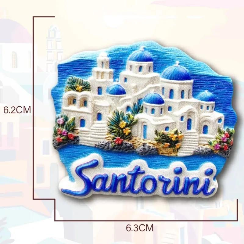 Greece Souvenirs Athens Fridge Stickers Parthenon Santorini Fridge Magnets Home Decoration Wedding Gifts