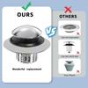 Lift And Turn Bathtub Drain Filter Drain Cover Drain Hair Catcher Tub Stopper  Water Drainage