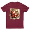 Santa Reading Book Christmas TShirt Unisex Gift Retro Seasonal Funny Xmas