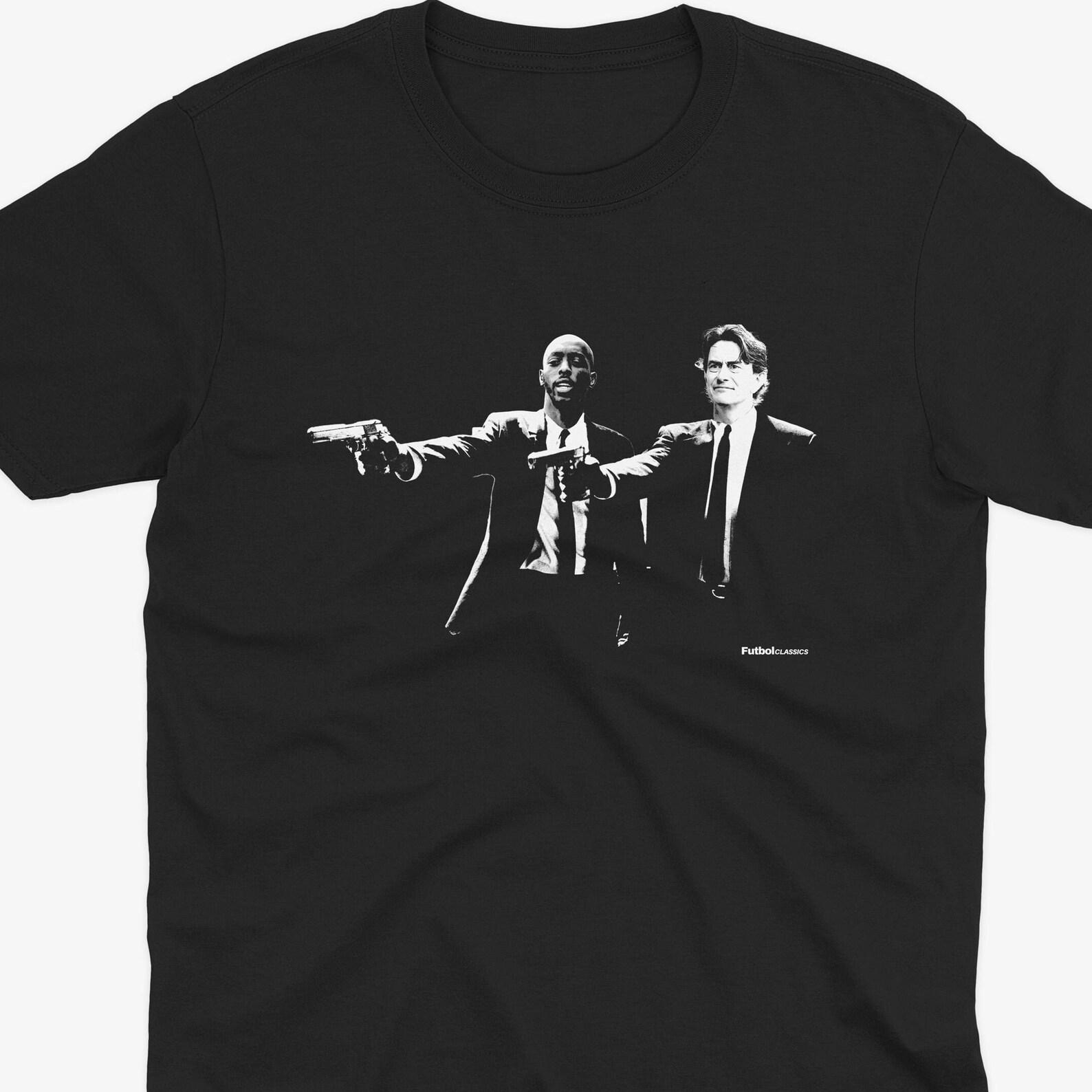 Thomas Frank & Yoane Wissa Pulp Fiction Style T Shirt | Brentford England T Shirt | Brentford Fan | Brentford Shirt | Funny Brentford 2XL