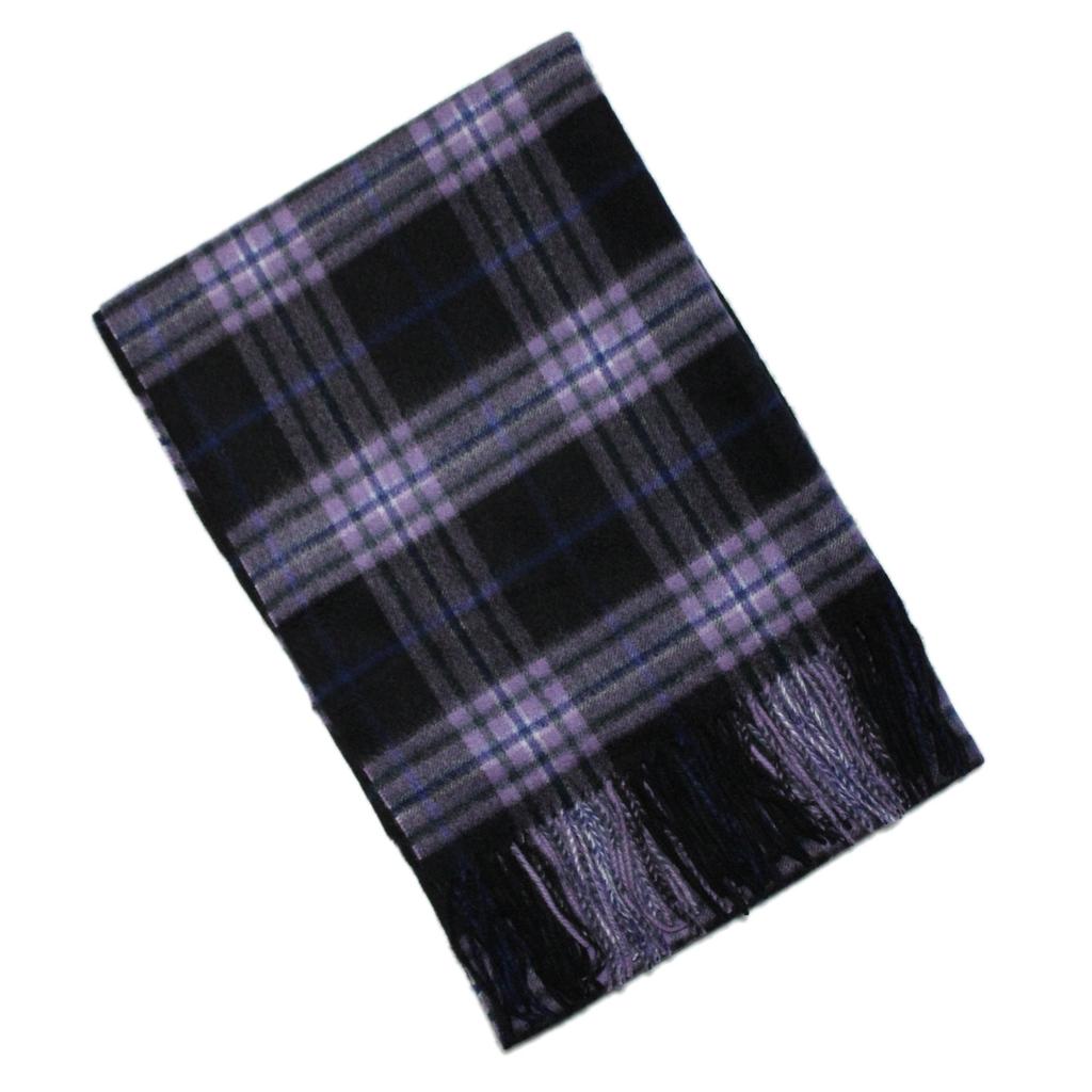 Buyer Pure Cashmere Check 19 Patterns and Thick Cashmere Check Large Size 100% Scarf, Available, Men's Women's, Pattern, (Scotland Forever) CH30-SFa