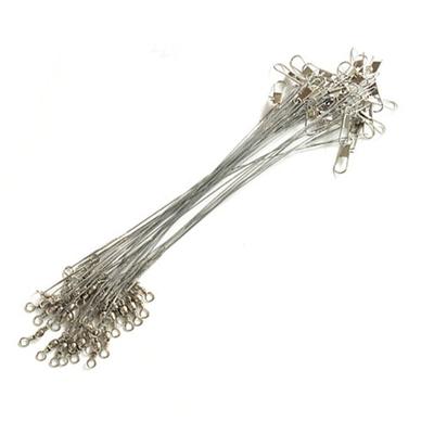 60PCS Fishing Ers 15cm 20cm 25cm Steel Anti Bite Fish Wire Ers Fishing Equipment Tackle Kit