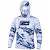Unisex Dustproof Digital Hoodie with Bonus Face Mask, Long-Sleeve Top, Suitable for Outdoor Fishing