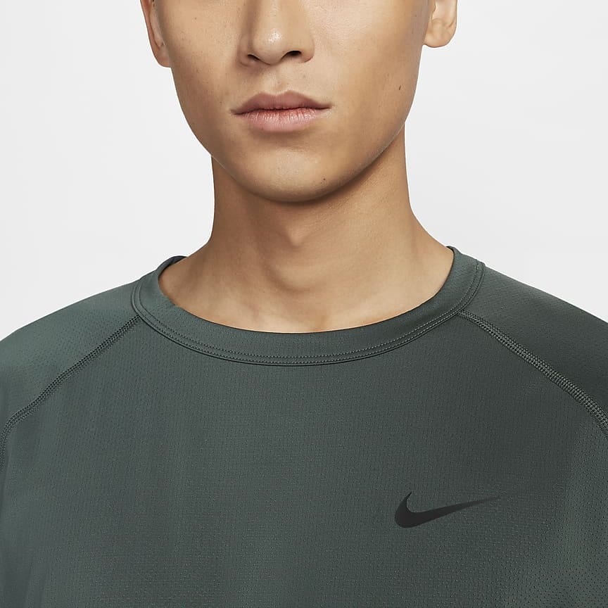 Nike Dri Fit Rise 365 T Shirt Men's Vintage Green DV9816-338