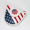 Putter Cover PU Leather Golf Head Cover Putter Headcover Golf Club Cover Golf Mallet Putter Cover