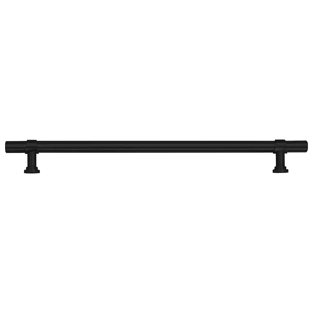 Furniture Handles 5 pcs Black 224 mm Stainless Steel