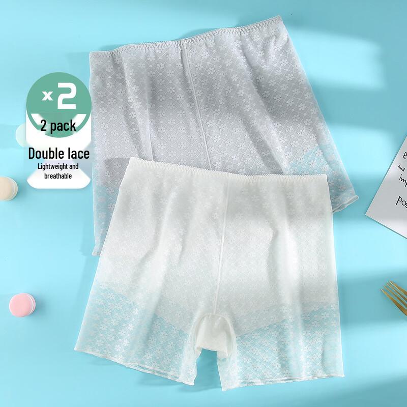 Women's Lightweight Lace Safety Shorts (2-Pack)