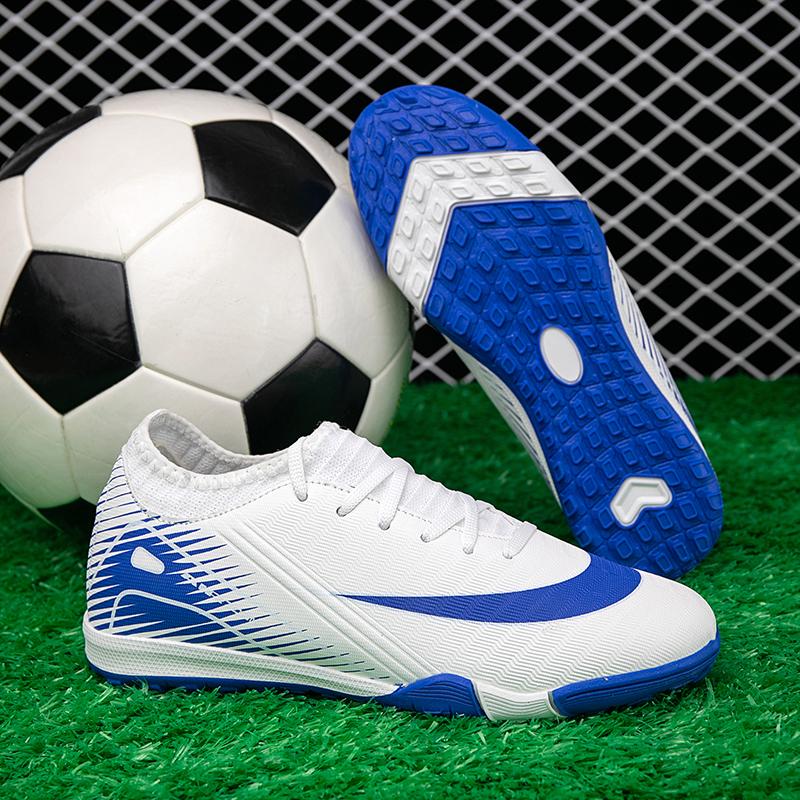 Childrens Soccer Shoes Turf Training Professional Original Society Football Boot Grass  Outdoor Sports Fast Soccer Tennis