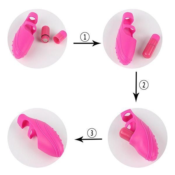 Finger Clit Vibrator G-spot Massager Dildo Clit Stimulator Sex Toys For Women