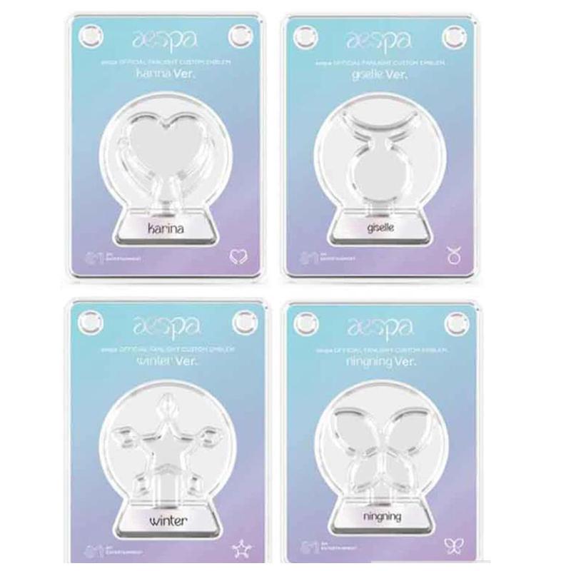 

aespa Официальная ЭМБЛЕМА FANLIGHT CUSTOM EMBLEM