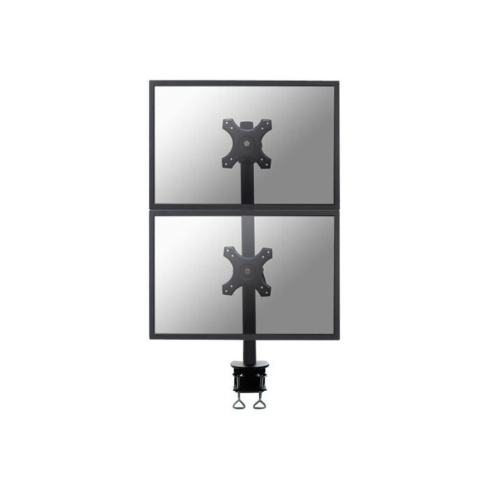Bordstativ for 2 LCD/Plasma-skjermer - NEWSTAR - FPMA-D700DV - Svart - Skjermstørrelse : 10"-27"