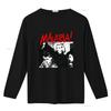 Malaria Retro Punk Band T Shirt for Men and Women Vintage Style High Quality Print Unique Design Vintage Washed Stretched