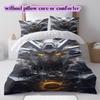 Gundam Character Soft and Comfortable Duvet Cover, Children's Bedding Set Gift, Extra Large Size, Various Sizes Available