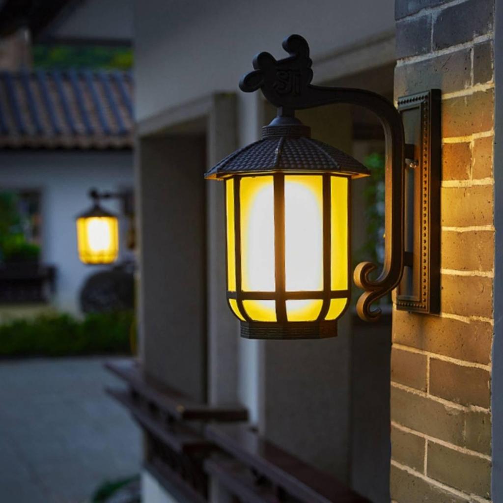 Chinese Design Wall Lantern Waterproof Home Lighting Weatherproof for Gate