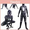Adult Venom Kids Spiderman Superhero Boys Cosplay Costume Jumpsuit Fancy Dress