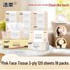 Jie Rou Floral Scented 3-Ply Soft Pack Tissues