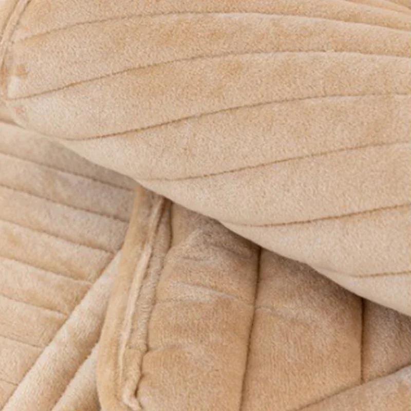 Four Seasons Universal Sofa Cushion Short Plush Towel Solid Color Non-Slip Anti-Cat Scratch Sofa Covers Cloth Towel Home Decor