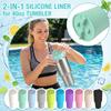 40oz Silikon-Einsatz für Eisbecher, 2-in-1-Becherzubehör