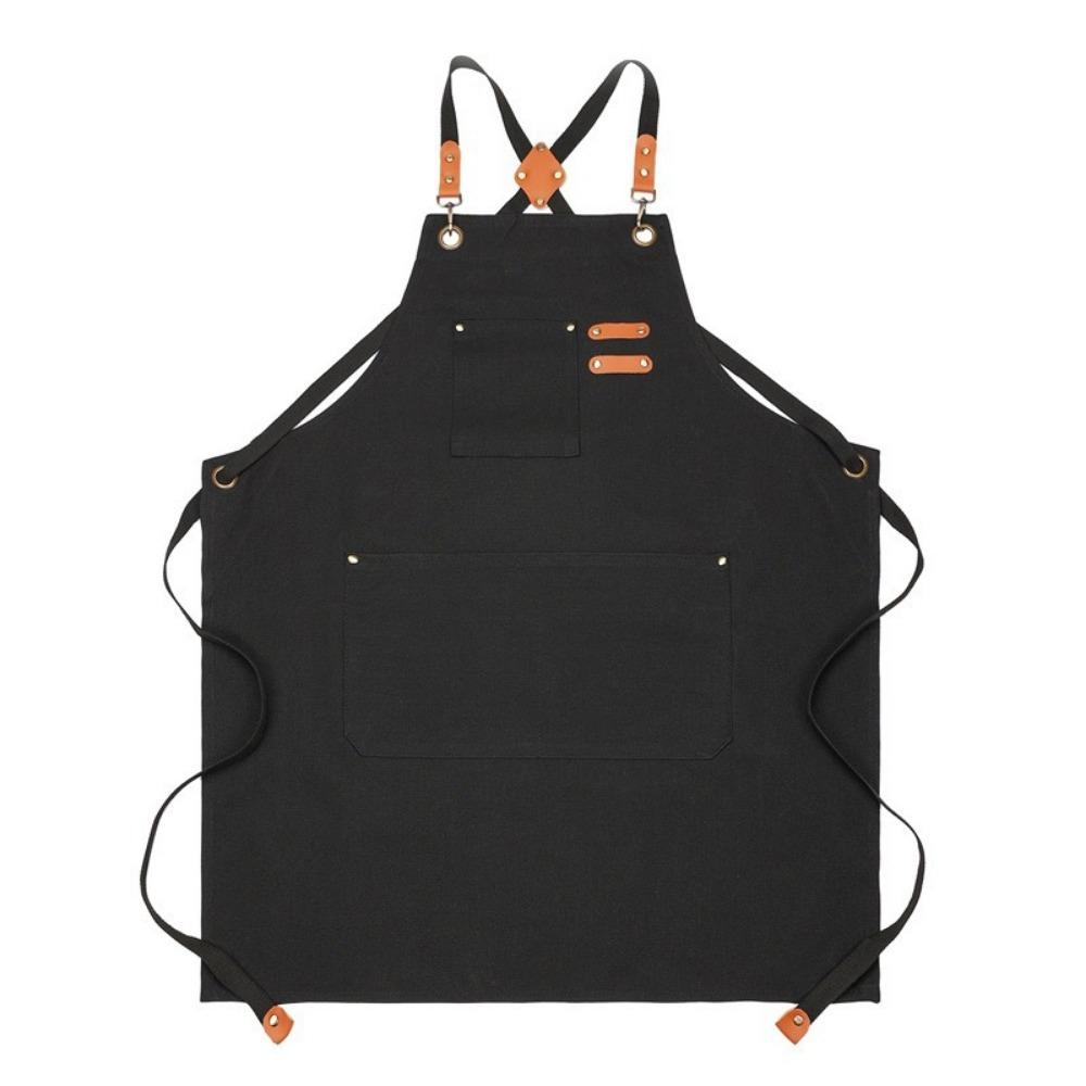 Adjustable Kitchen Apron Oil-proof Chef Apron Household Barista Apron  Grill Restaurant