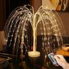 New 1pcs LED Willow Lamp Battery Box Luminous Willow Bonsai Tree Lamp Small Night Light Decorative Lamp