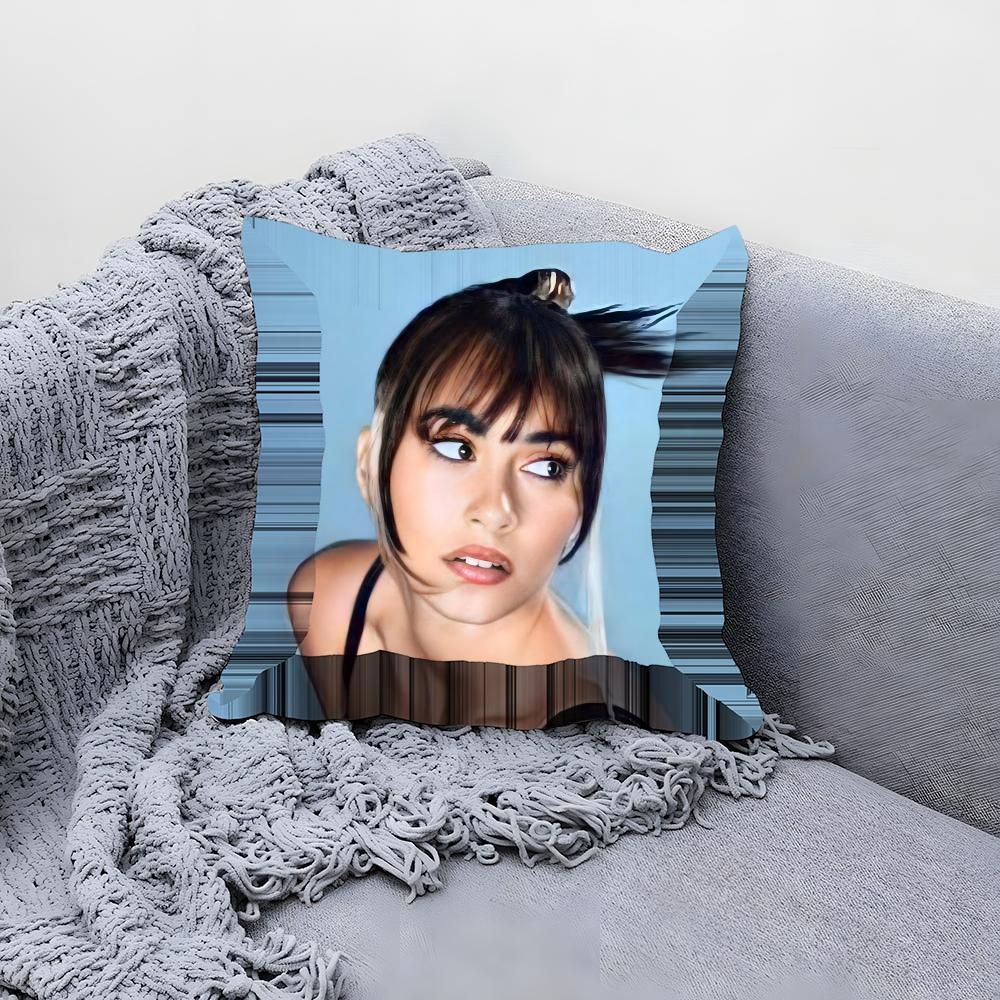 Singer A-Aitana Ocana Cushion Cover Comfortable Reversible Pillow Cover Ideal for Car Sofa Bedroom & Beyond