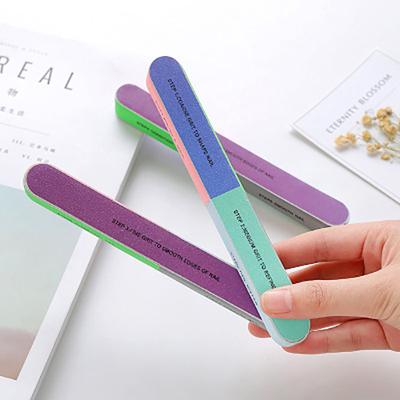 1 Stücke Nagel Puffer Schwamm Block Polieren Nagelfeile Maniküre 7 Seitige Nail art Werkzeuge