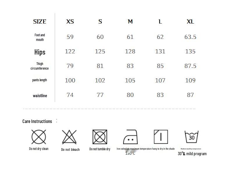 Men's Cotton Wide-Leg Casual Trousers