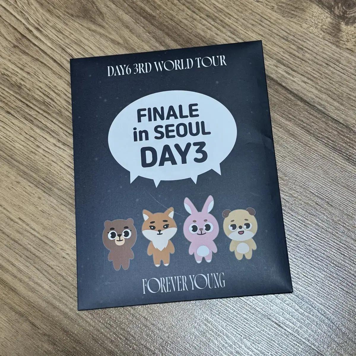 

Day6 Foreveryoung Finale Encon Admissions Kit Photocard