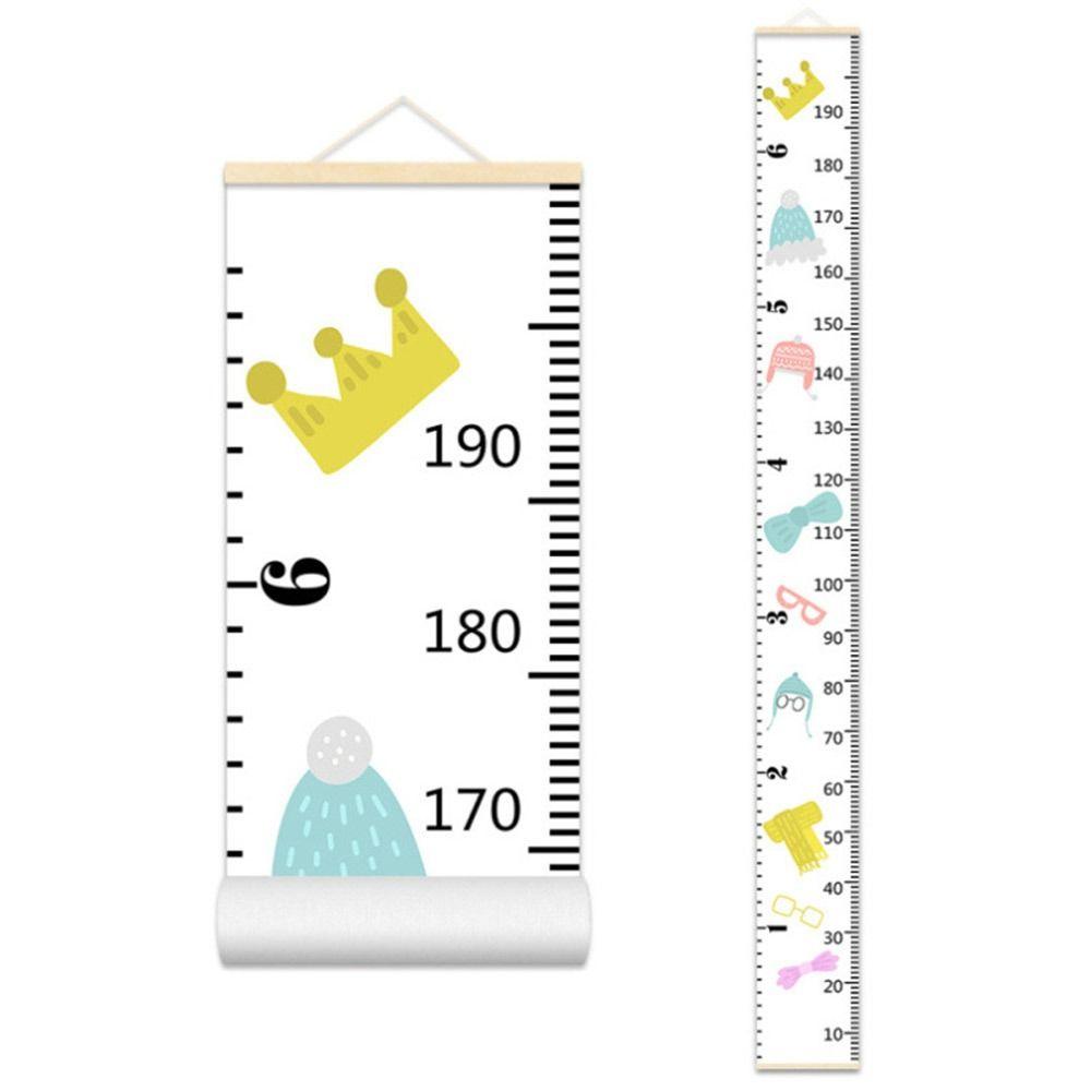 Tkaninowa Miarka Wzrostu Dziecka Kreskówka Wisząca Na Ścianie Miarka Pomiarowa Dekoracja Domu