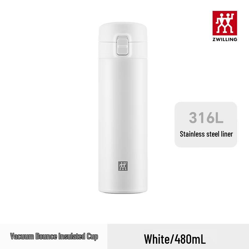 Zwilling Now Series One-Key Open Stainless Steel Vacuum Mug