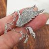Exquisite Metal Brooch Flying Horse Clothing Jewelry Fashion Accessory Alloy Texture for Shirts and Backpack Deocrating