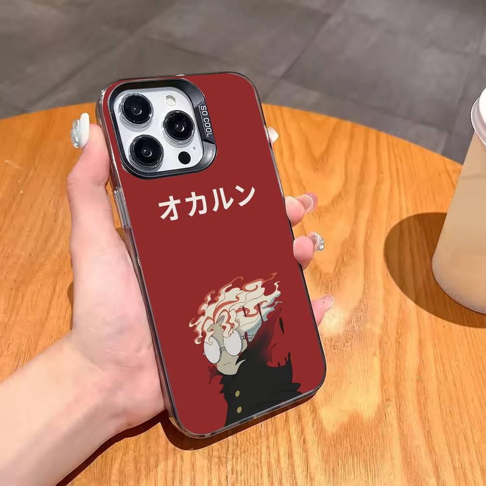 D-Dandadan Anime Phone Case For iPhone17,16,15,14,13,12,11,Pro,MAX White Matte Shockproof Cover