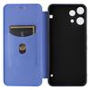 For Nothing Phone (3a) Lite 5G Case Carbon Fiber Texture Drop-Proof PU Leather Phone Cover