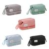 Large Travel Toiletry Cosmetic Bags Double Layer Portable Nylon Makeup Bags Storage Pouch for Women